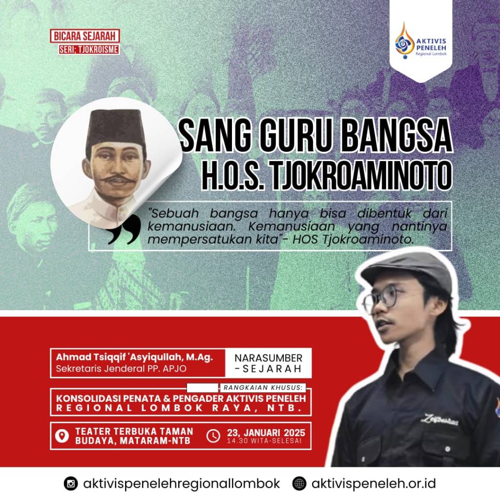 Sekjen PP APJO Gemakan Tjokroisme di Lombok&nbsp;Raya